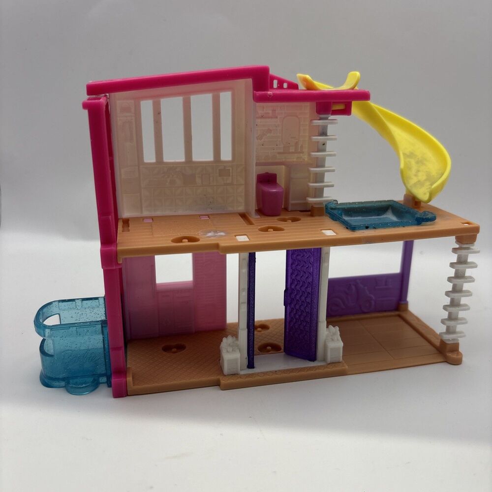 Mini BarbieLand Dreamhouse (House Only) Elevator Slide Pool #HYF47